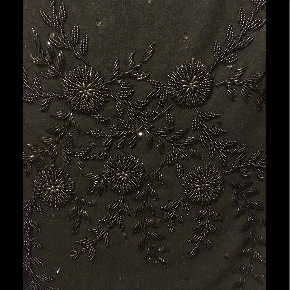 - Vintage lambswool beaded black sweater The Broadway - Picture 2 of 6